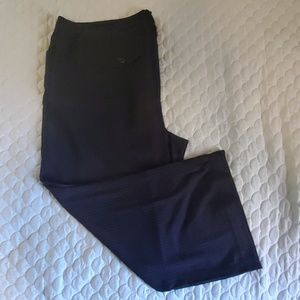 Pinstripped Wide Leg Pant